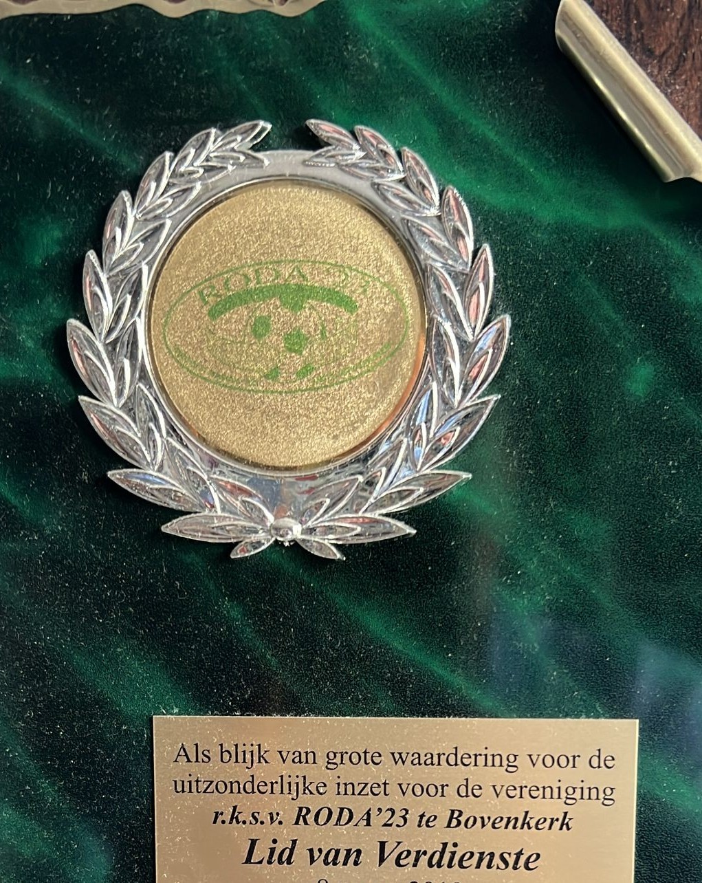 16 mei benoeming leden van verdienste en leden voor de Pascal Zegwaard waarderingspenning