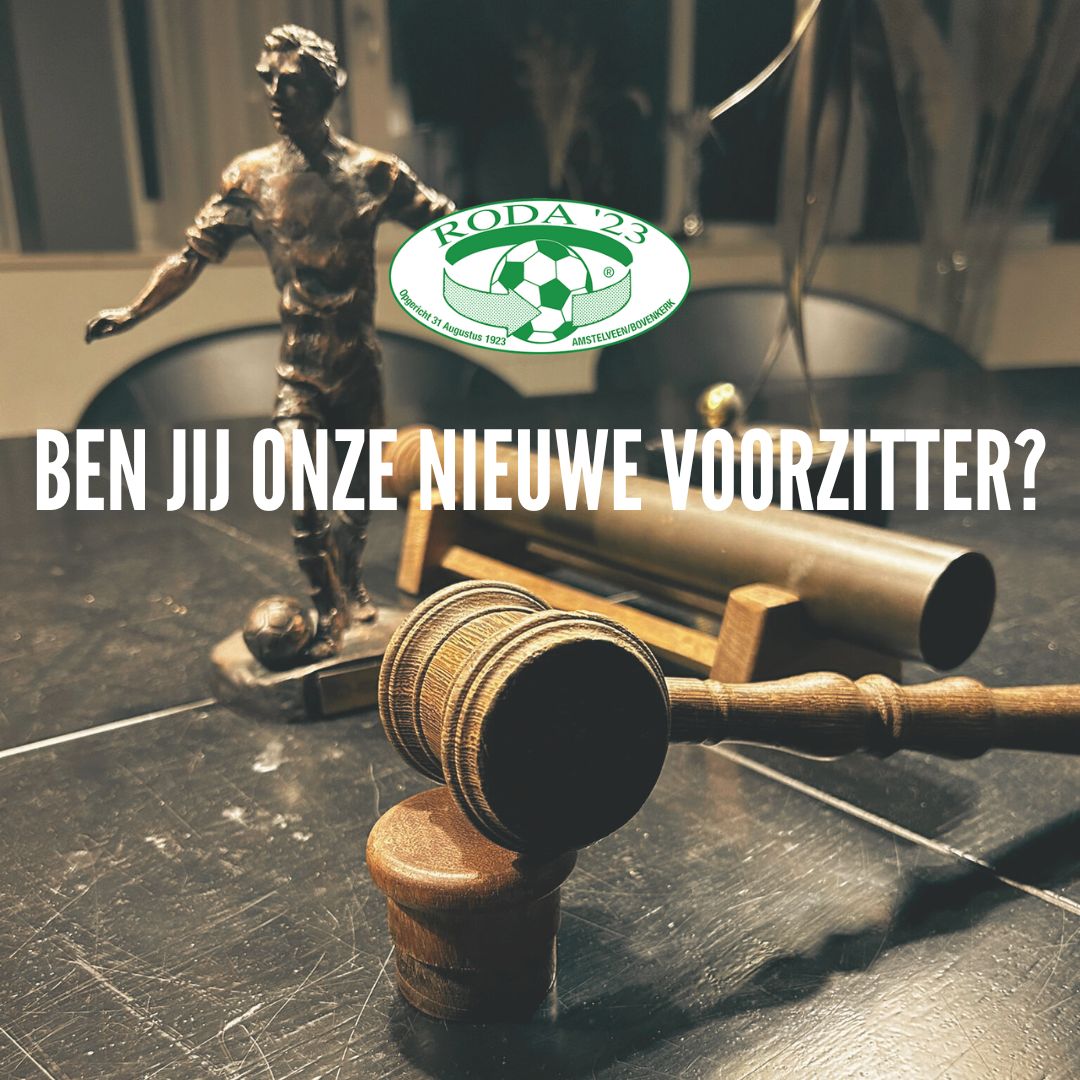 Ben jij onze nieuwe voorzitter?