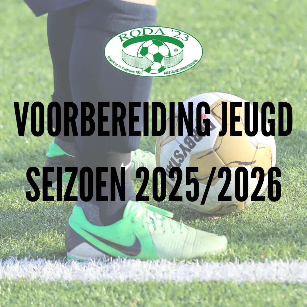 Voorbereiding jeugdteams seizoen 2025/2026