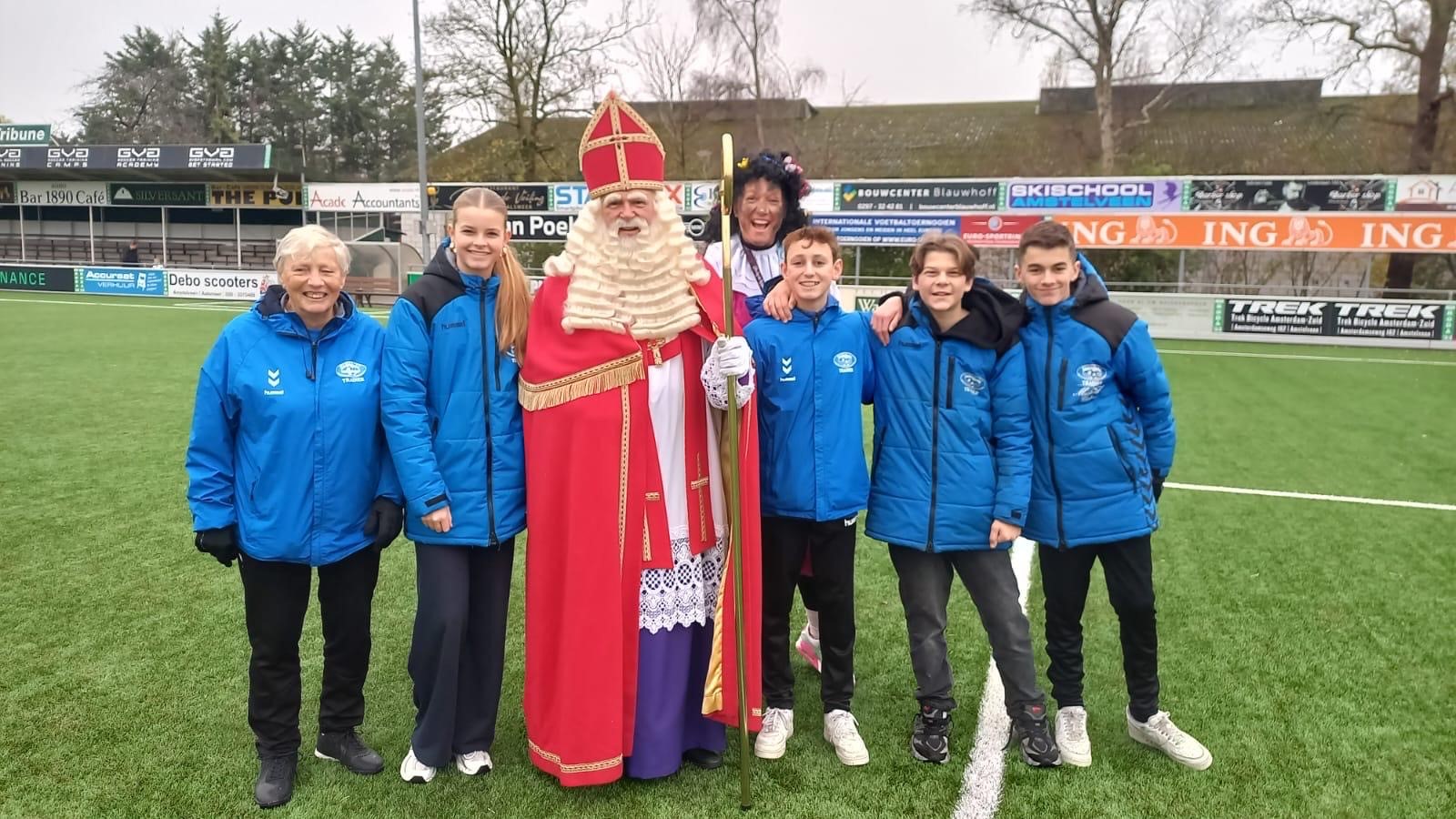 Sinterklaas op bezoek bij RODA ’23 Coenradies & Champions League