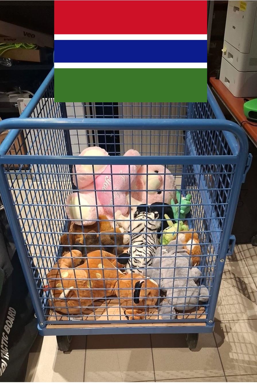 Knuffels voor Gambia nog een keer op zaterdag 15 november