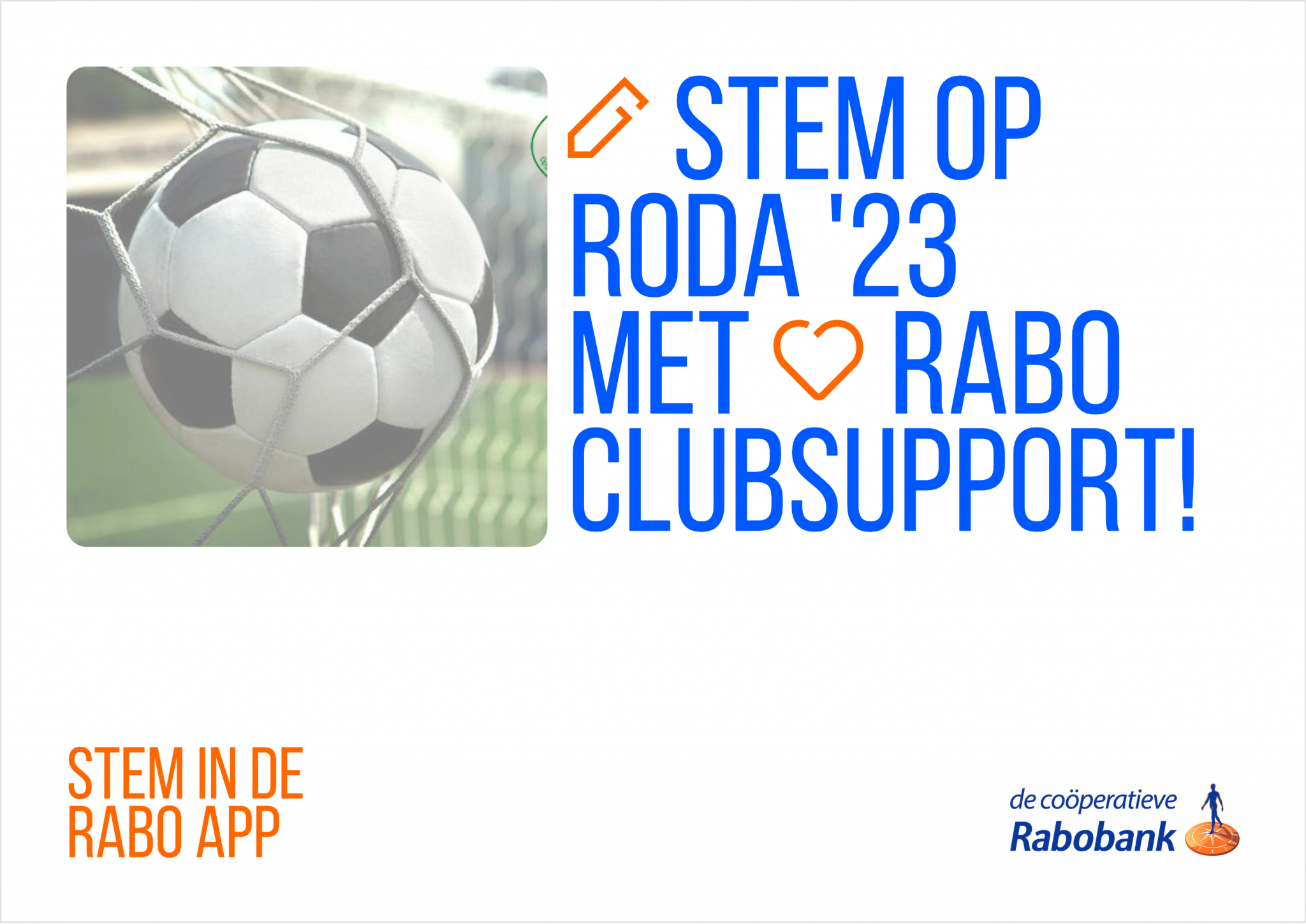 Rabo ClubSupport - Stem op RODA '23