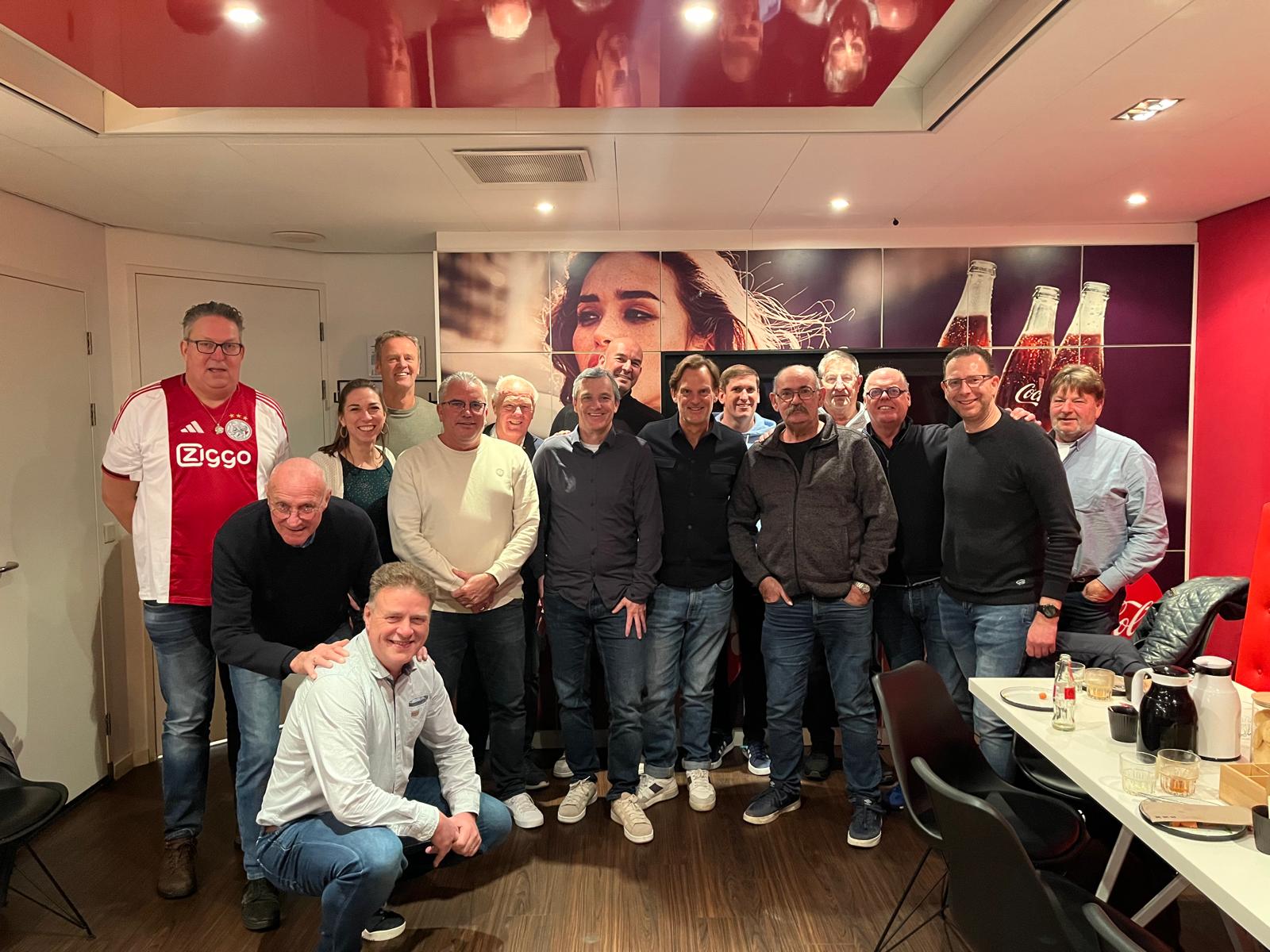RODA-vrijwilligers op bezoek in de Johan Cruijff Arena